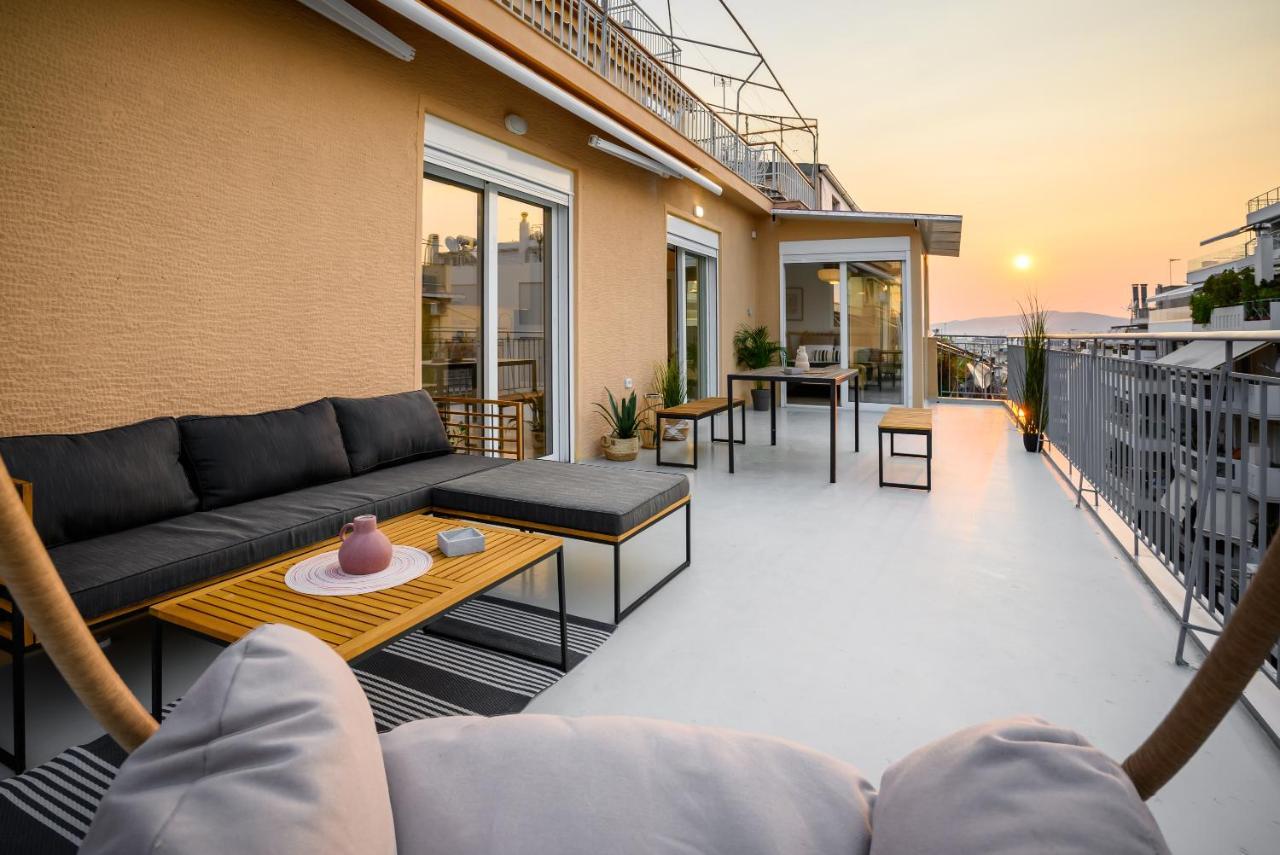 The H Experience - Urban 2Bd Rooftop Athens Center Экстерьер фото