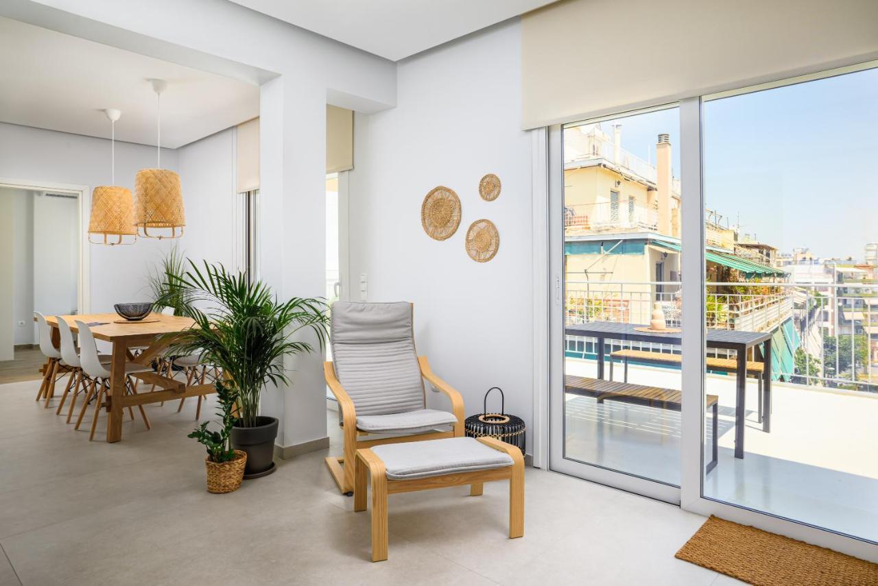The H Experience - Urban 2Bd Rooftop Athens Center Экстерьер фото