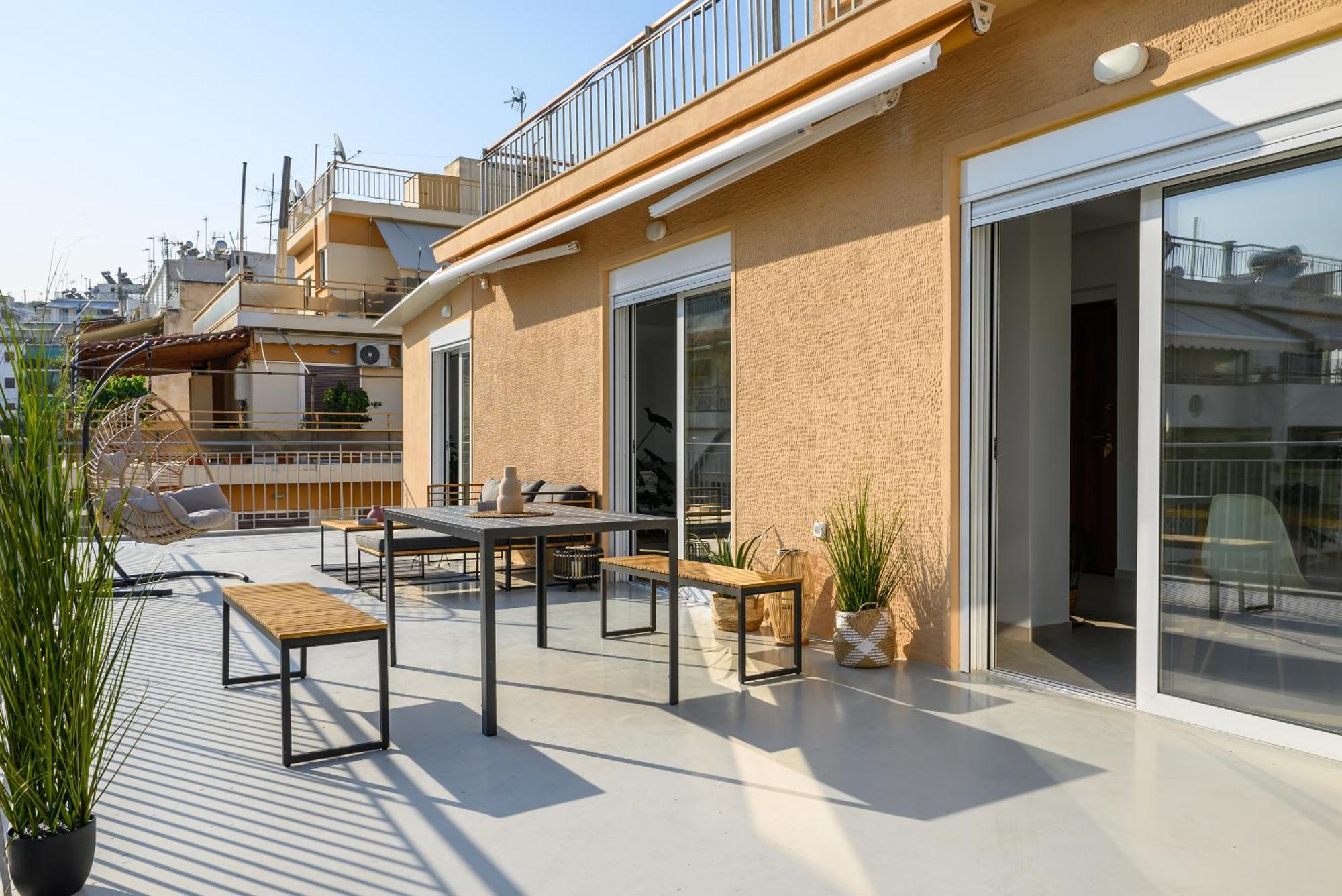 The H Experience - Urban 2Bd Rooftop Athens Center Экстерьер фото