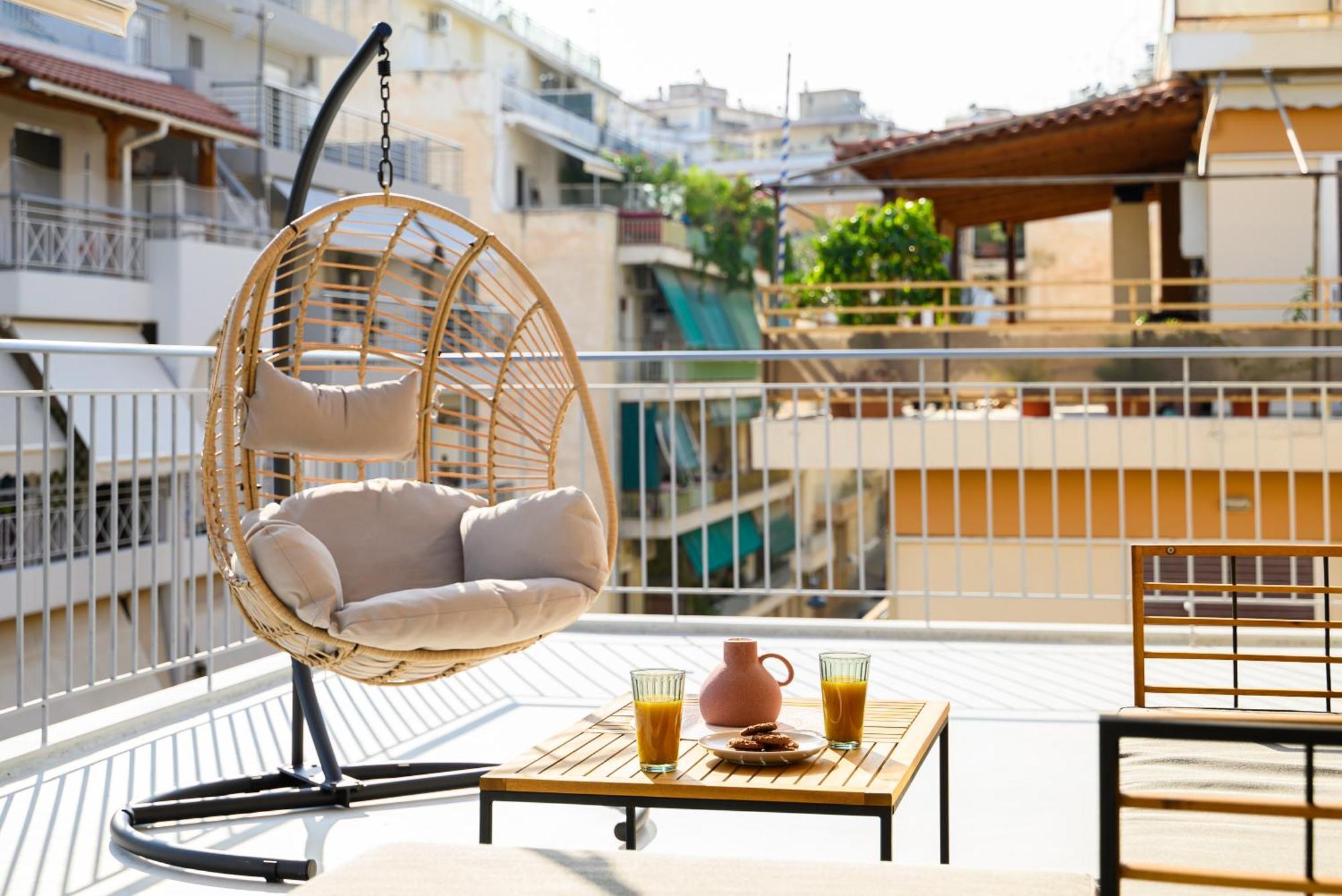 The H Experience - Urban 2Bd Rooftop Athens Center Экстерьер фото