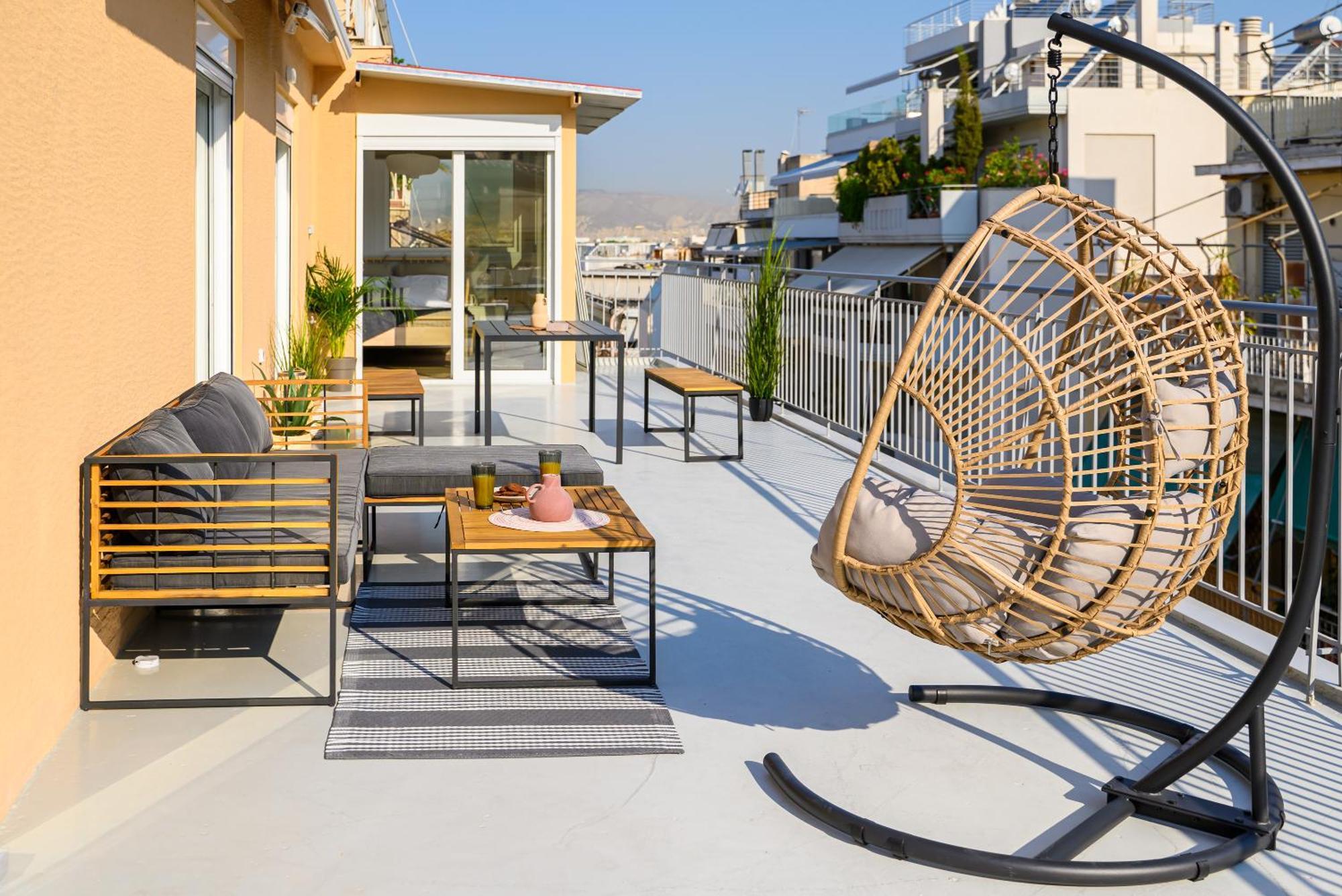 The H Experience - Urban 2Bd Rooftop Athens Center Экстерьер фото